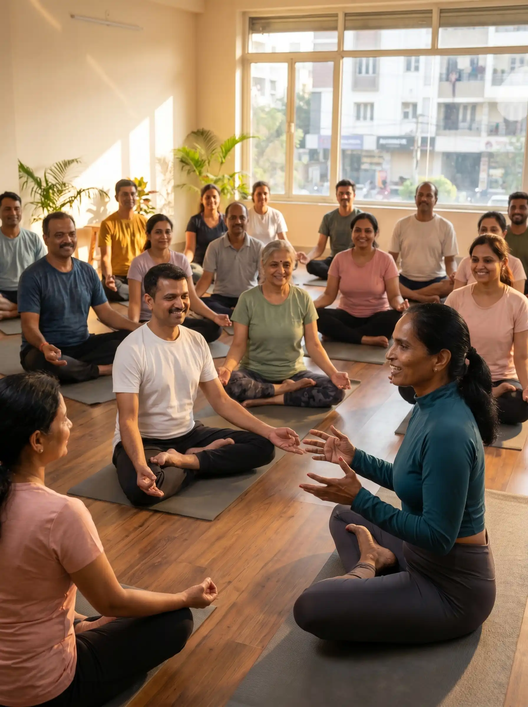 Yoga & Fitness offline classes with expert trainer